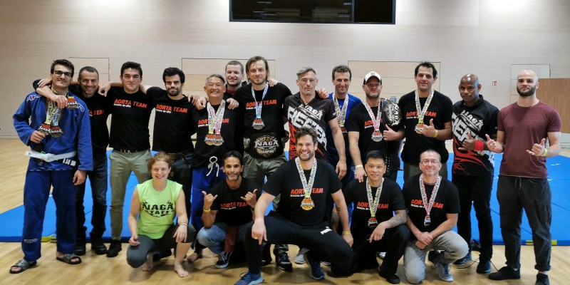 Des médailles pour la rentrée lors du championnat NAGA au Luxembourg